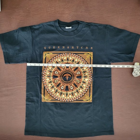 Vintage Queensryche 2003 "Tribe" Tour Double Sided Concert T Shirt Men's Medium - Picture 7 of 7